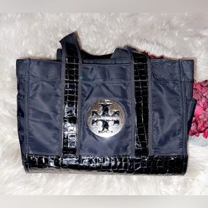 TORY BURCH Nylon Large Tote Bag